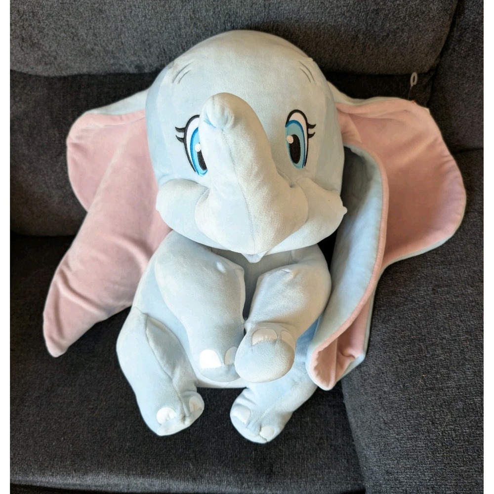 Ty Sparkle Beanie Buddies Disney Dumbo Elephant Large Stuffed Plush 16" Toy NWT